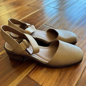 Madewell Tan Heeled Sandals